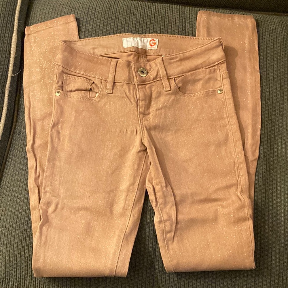 Guess Gold Shimmer Jeans